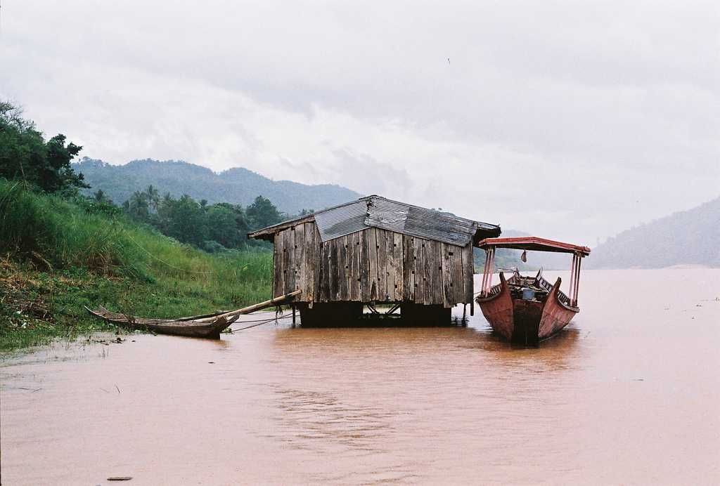 Boat on the Mekong